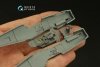 Quinta Studio QD72102 BF 109F-2/4 3D-Printed & coloured Interior on decal paper (Eduard) 1/72